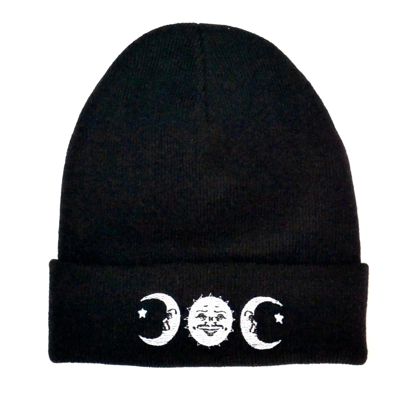 Ouija Sun + Moon Beanie