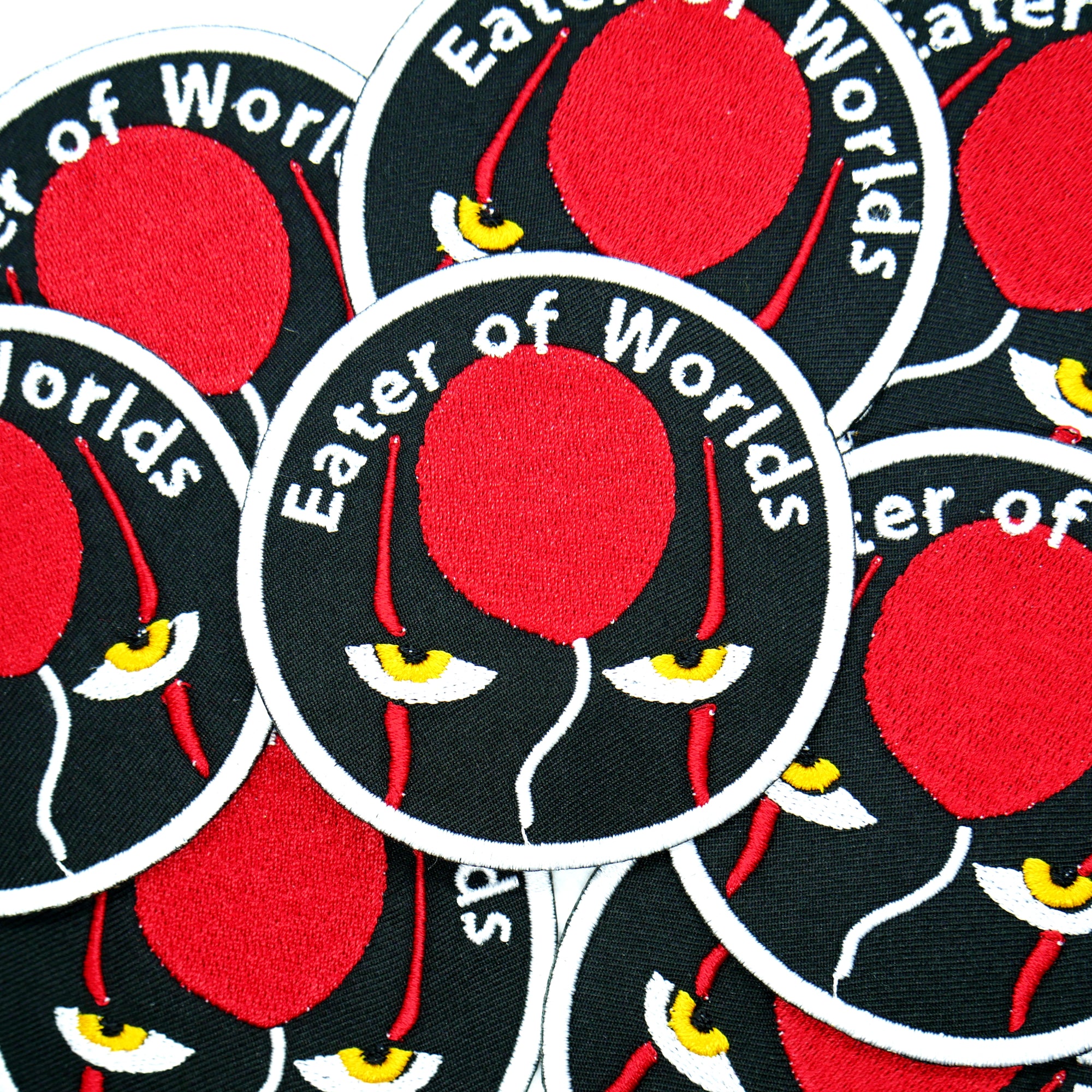 Eater of Worlds Clown Horror Movie Embroidered Iron On Patch Junkyard