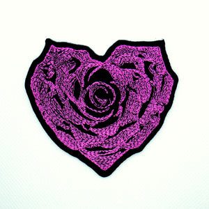 Paint the Roses Pink Iron on Patch