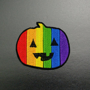 rainbow stripe gay pumpkin patch