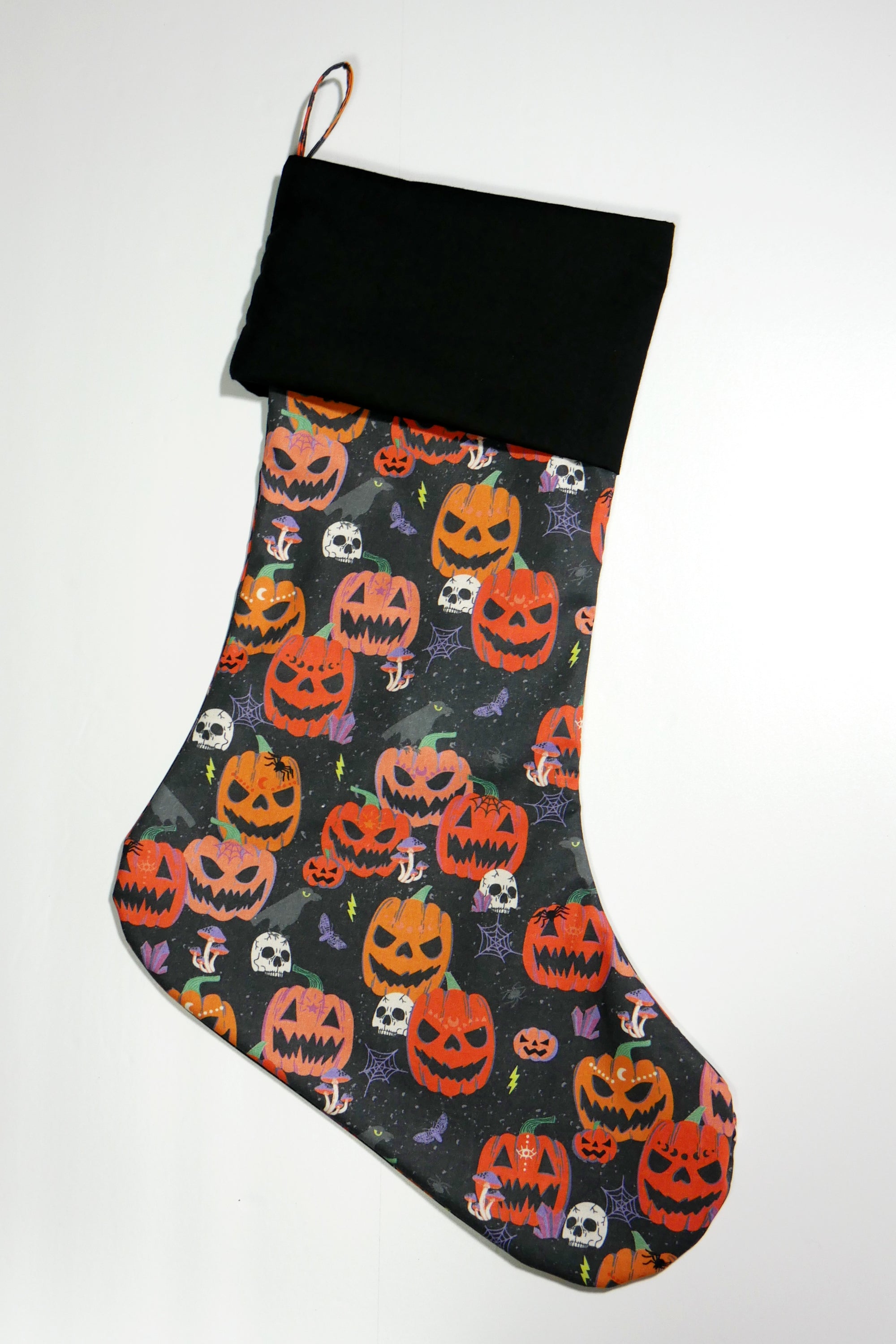 Jack-o-lantern Witchy Pumpkins Spooky Stocking