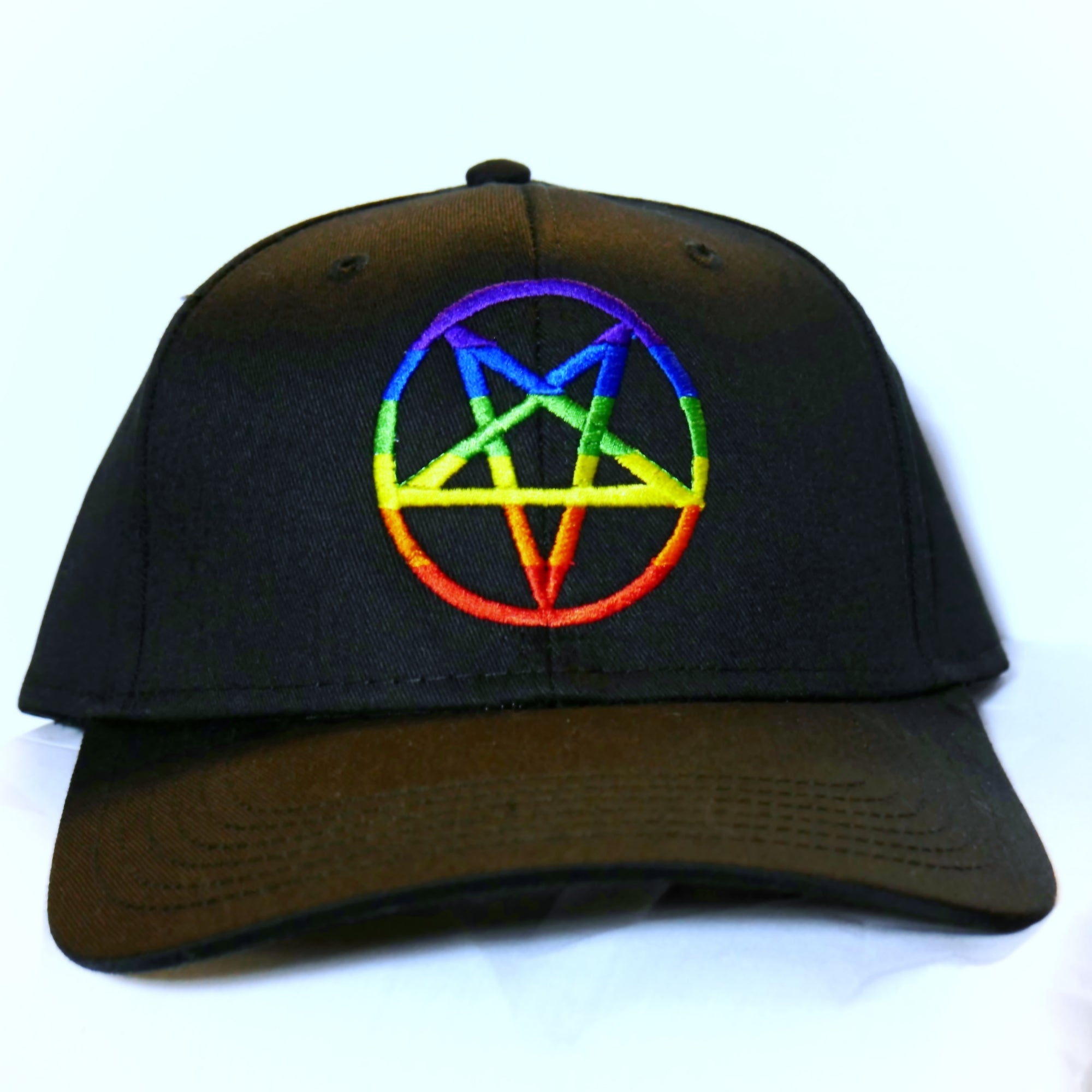 Rainbow Pentagram Hat