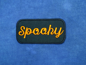 Spooky Name Tag Patch