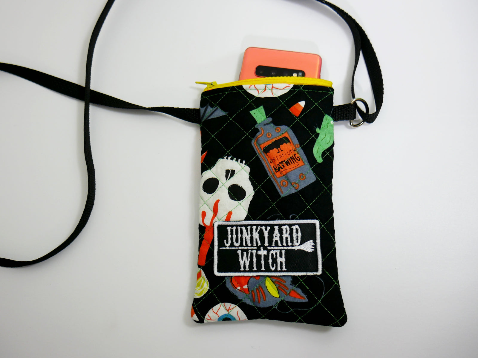 halloween treat cell phone bag