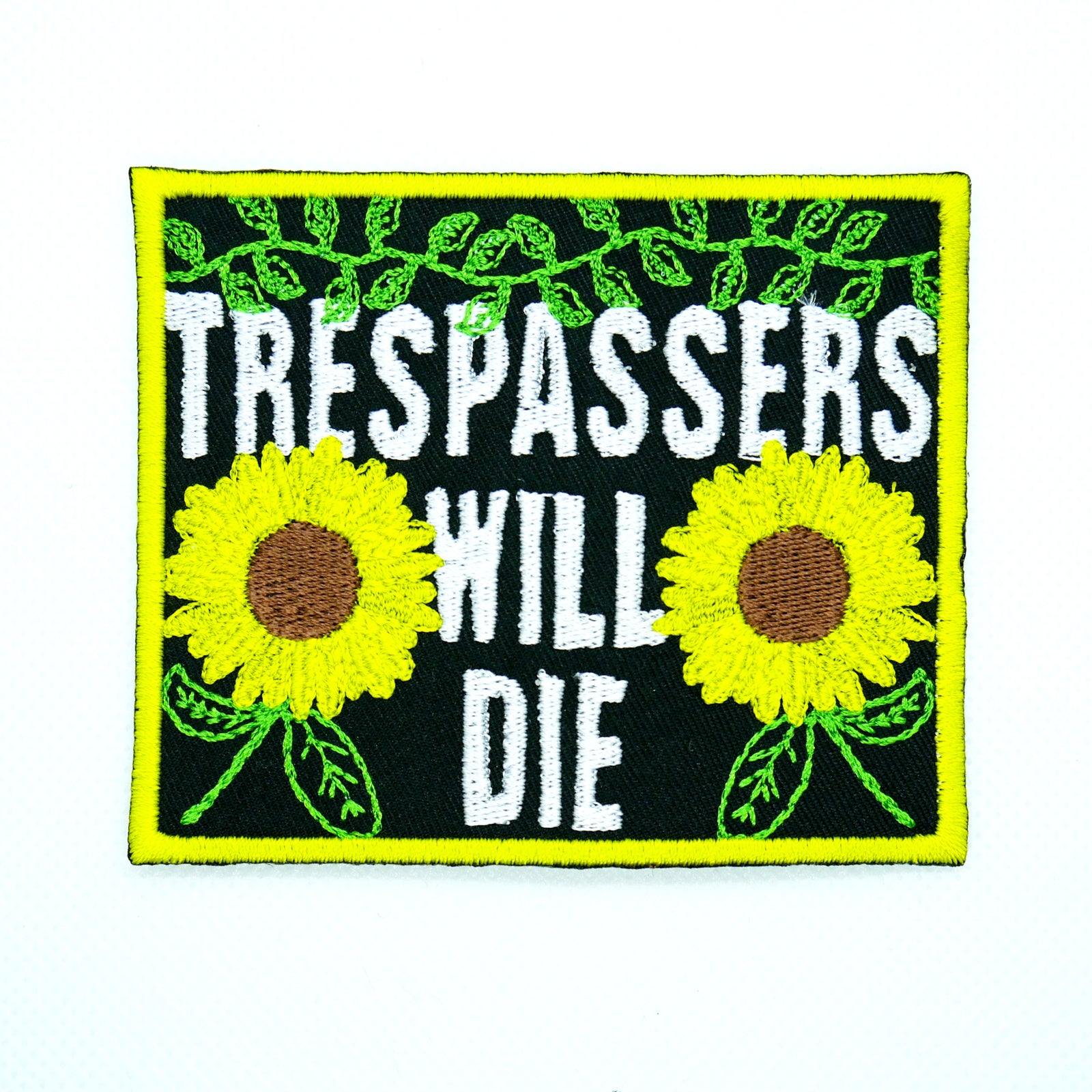Trespassers Will Die Sunflower Garden Patch